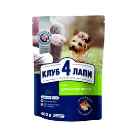 Hrana uscata CLUB 4 PAWS Premium pentru caini radele mici de la 1 an pana la 6 ani 0.4 kg