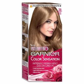 Vopsea-crema pentru par GARNIER Color Sensation, 7.0 Blond Opal Delicat