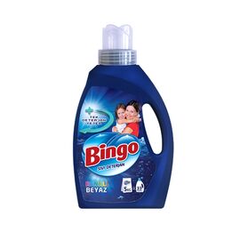 Praf de spalat BINGO White&Colors, lichid, universal, 2145 ml