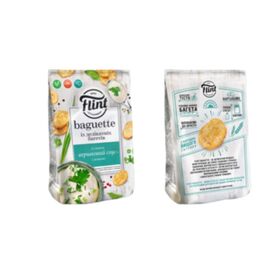 Багет Flint со вкусом сливочный соус с зеленью 90 г