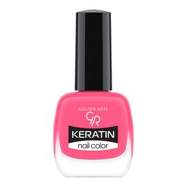 Oja pentru unghii GOLDEN ROSE Keratin *28* 10.5ml, Culoare:  Keratin Nail Color 28