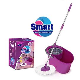 Set de curatare PAREX, cu auto spin smart 360°, galeata+ mop+ storcator