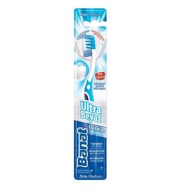 Perie pentru dinti BANAT Tri-Action ultra White, medium, 1 buc