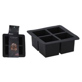 Forma pentru gheata EH 4 celule, 16X16X6 cm, neagra