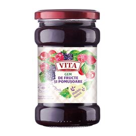 Gem VITA, de fructe si pomusoare, 360g