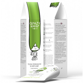 Peeling pentru scalp HISKIN CRAZY HAIR limeta & menta, 100 ml