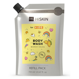 Gel de dus pentru copii HISKIN, MANGO SALSA, 700 ml