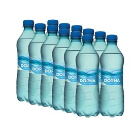 Set DORNA Izvorul Alb apa minerala, carbogazata, 500ml, 12buc.