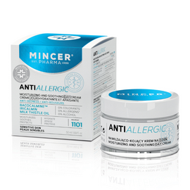 Дневной крем для лица MINCER AntiAllergic 1101, от покраснений, 50 мл