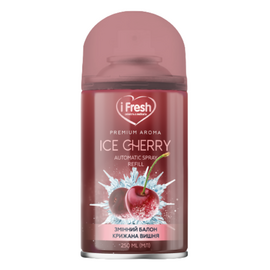 Rezervor de schimb pentru odorizant aer IFRESH Cires Gheata, 250 ml