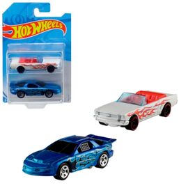 Набор базовых машинок HOT WHEELS, ассортимент, 2 машинки