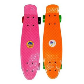 Skateboard din plastic si metal, 55 x 14 cm, max 100 kg