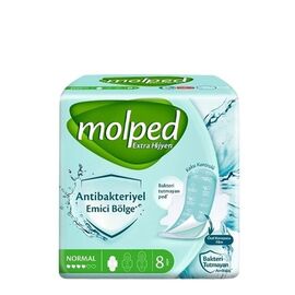 Absorbante igienice MOLPED Antibacterial, Normal, 8buc