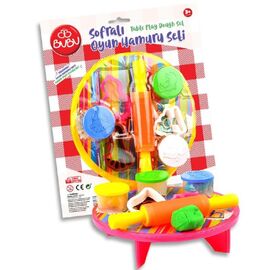 Set cu plastilina de modelat BUBU PLAY DOUGH