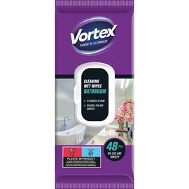 Servetele umede VORTEX, menajere, baie, 48buc