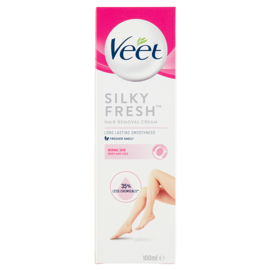 Crema depilatoare VEET Fresh, pentru piele normala, 100 ml