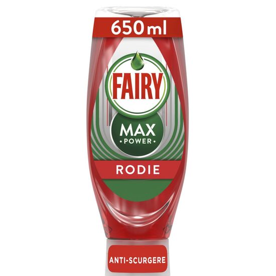 Gel pentru vesela FAIRY Max Power, rodie, 650 ml