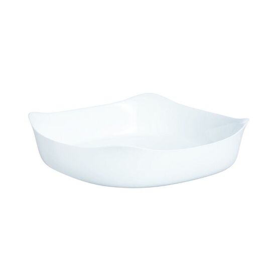 Tava pentru copt LUMINARC - SMART CUISINE BLANC patrata, 26 cm