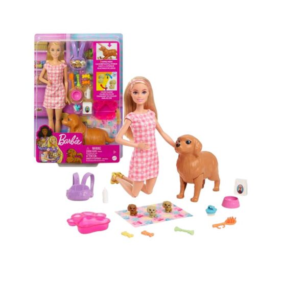 Игровой набор BARBIE Новорожденные щенки