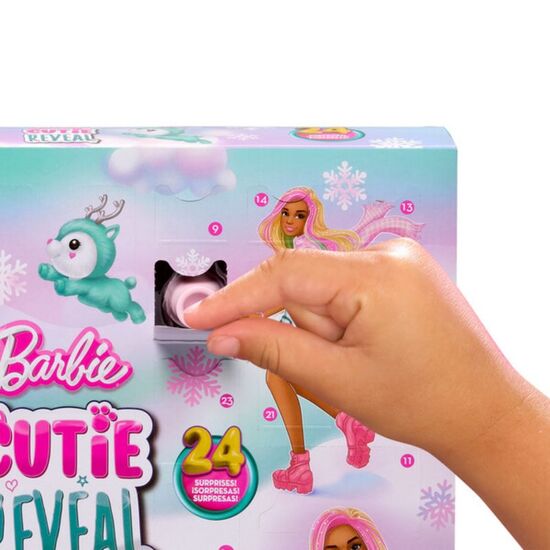 Papusa BARBIE Cutie Reveal, Calendaru Advent de iarna, 2 image