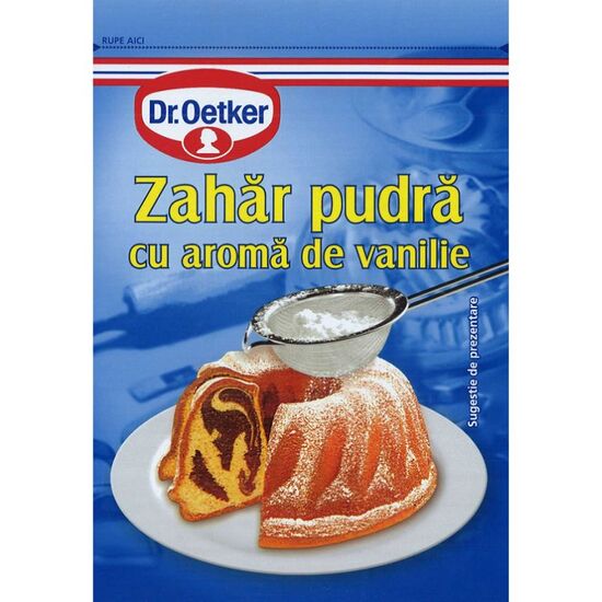 Сахарная пудра DR. OETKER с ароматом ванили, 80 гр