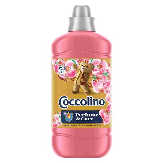 Кондиционер для белья COCCOLINO Honeysuckle & Sandalwood 1275мл, 51стирок