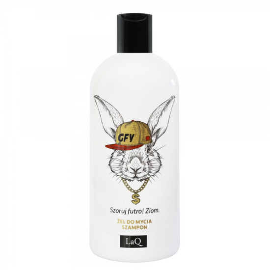 Gel de dus & Sampon 2 in 1 LAQ, Rabbit, 300 ml