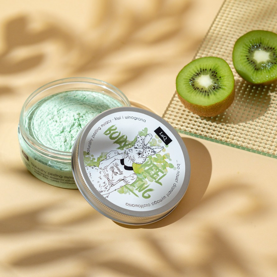 Scrub pentru corp LAQ, Kiwi & Grapes, 250 ml, 2 image