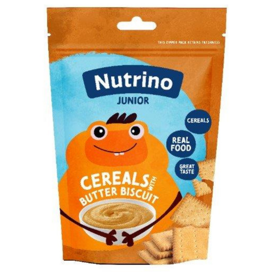 Terci NUTRINO JUNIOR, cereale cu biscuti de unt, 200 g