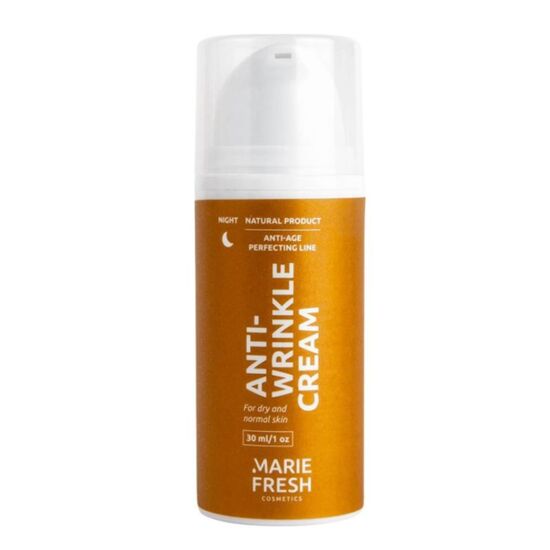 Crema de noapte MARIE FRESH ANTI-WRINKLE, piele uscata si normala, 30 ml