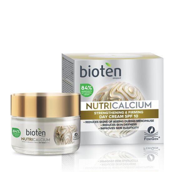 Crema de zi BIOTEN Nutri Calcium, anti-imbatranire, hranitoare, 50 ml