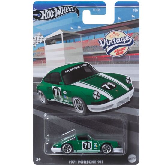 Masina retro de curse HOT WHEELS 1:64, in asortiment, 4 image