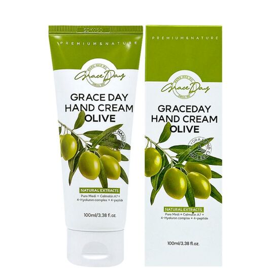 Crema pentru maini GRACE DAY, oliva, 100 ml