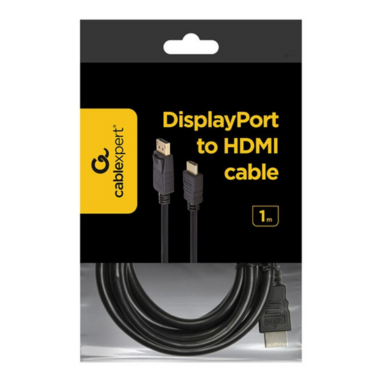 ​Cablu DP-HDMI GEMBIRD, Cablexpert, CC-DP-HDMI-1M, 1 m, 3 image