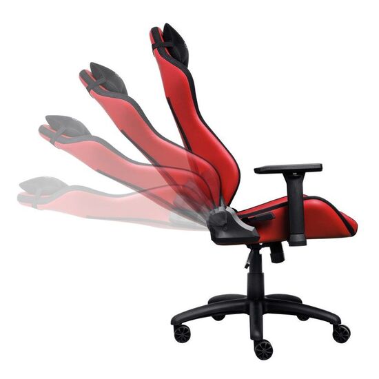 Scaun de birou/gaming TRUST Gaming Chair GXT 714R Ruya - Black/Red, 150kg / up to 195cm, 4 image