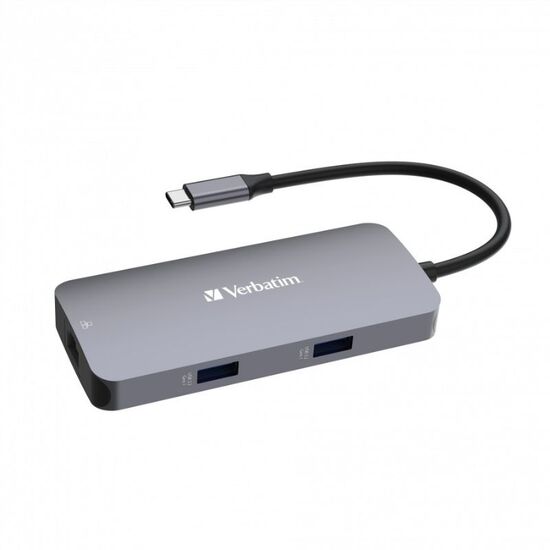 Multi adapter VERBATIM 5-in-1 USB-C Pro Multi Hub, 7 image