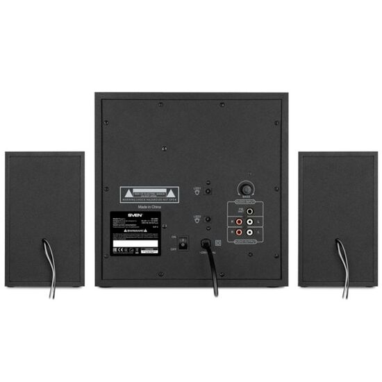 Boxe SVEN MS-2085, 2.1, 30W + 2x15W RMS, negru, 4 image