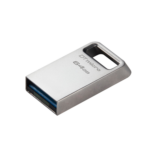 Stick KINGSTON Data Traveler Micro G2, USB 3.2, carcasa metalica, 64 GB