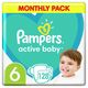 Scutece pentru copii PAMPERS Mega Box Extra Large № 6, 13-18 kg, 128 buc, 2 image