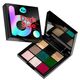 Paleta fard de pleoape 7DAYS B.COLOUR DS, 9 culori, Black mamba 01, 9х1 g