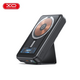 PowerBank XO PR202, Transparent, Wireless, 15W, Magnetic, 10000mAh, Black