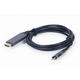 ​Кабель Type-C to HDMI GEMBIRD Cablexpert, CC-USB3C-HDMI-01-6, 1.8 м