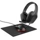 Set TRUST Tridox 3 in 1 GAMING BUNDLE GXT 790 - Zirox lightweight headset, negru